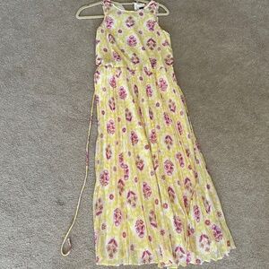 Ann Taylor Midi Dress Size 4 Petite